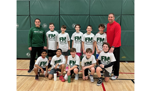 2023 5/6 Grade Boys Champions - The Sooners